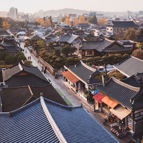 Südkorea Bucketlist: Zum Hanok Village & Seouls Skyline